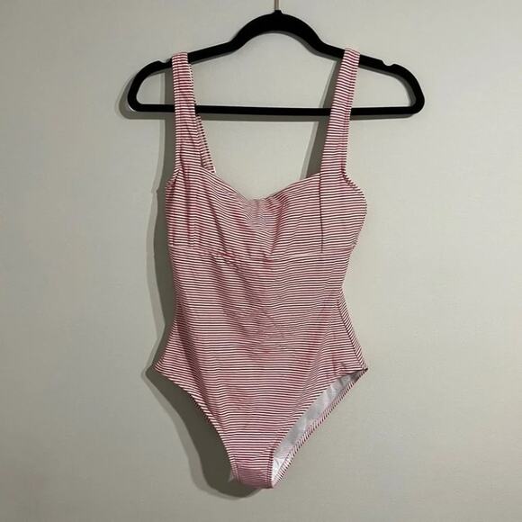 Sea Level Striped One Piece Swimsuit size Size 6 US - Picture 4 of 7